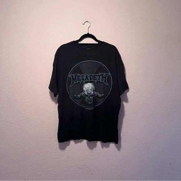 MEGADETH Concert T Shirt Mens XL Double Sided Black. - Picture 3 of 5